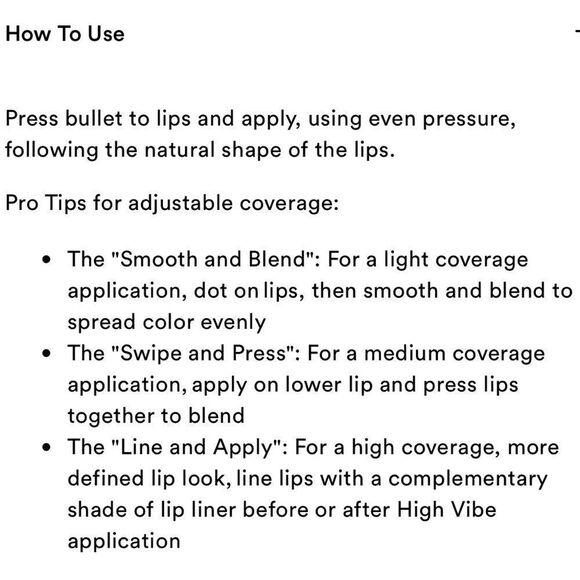 π· Laura Mercier 103 Peekβ(chestnut rose)
High Vibe Lip Color New Full Size - Picture 7 of 8